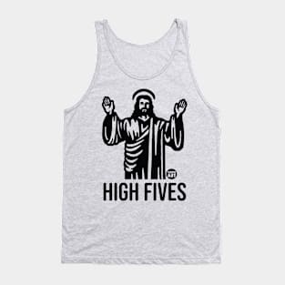 high five jesus Tank Top